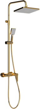 Душевая стойка STWORKI Готланд W1H303-G золото глянец в Железноводске
